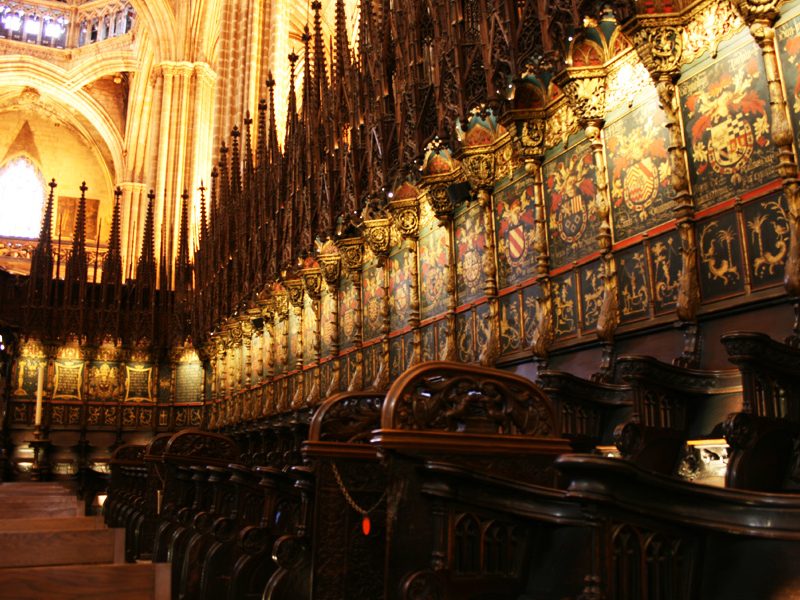 Cadirat Catedral de Barcelona