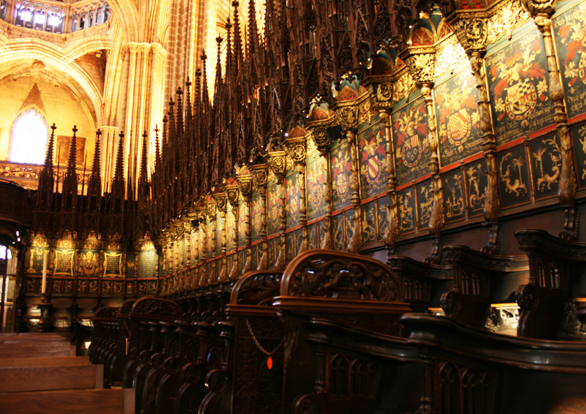 Cadirat Catedral de Barcelona