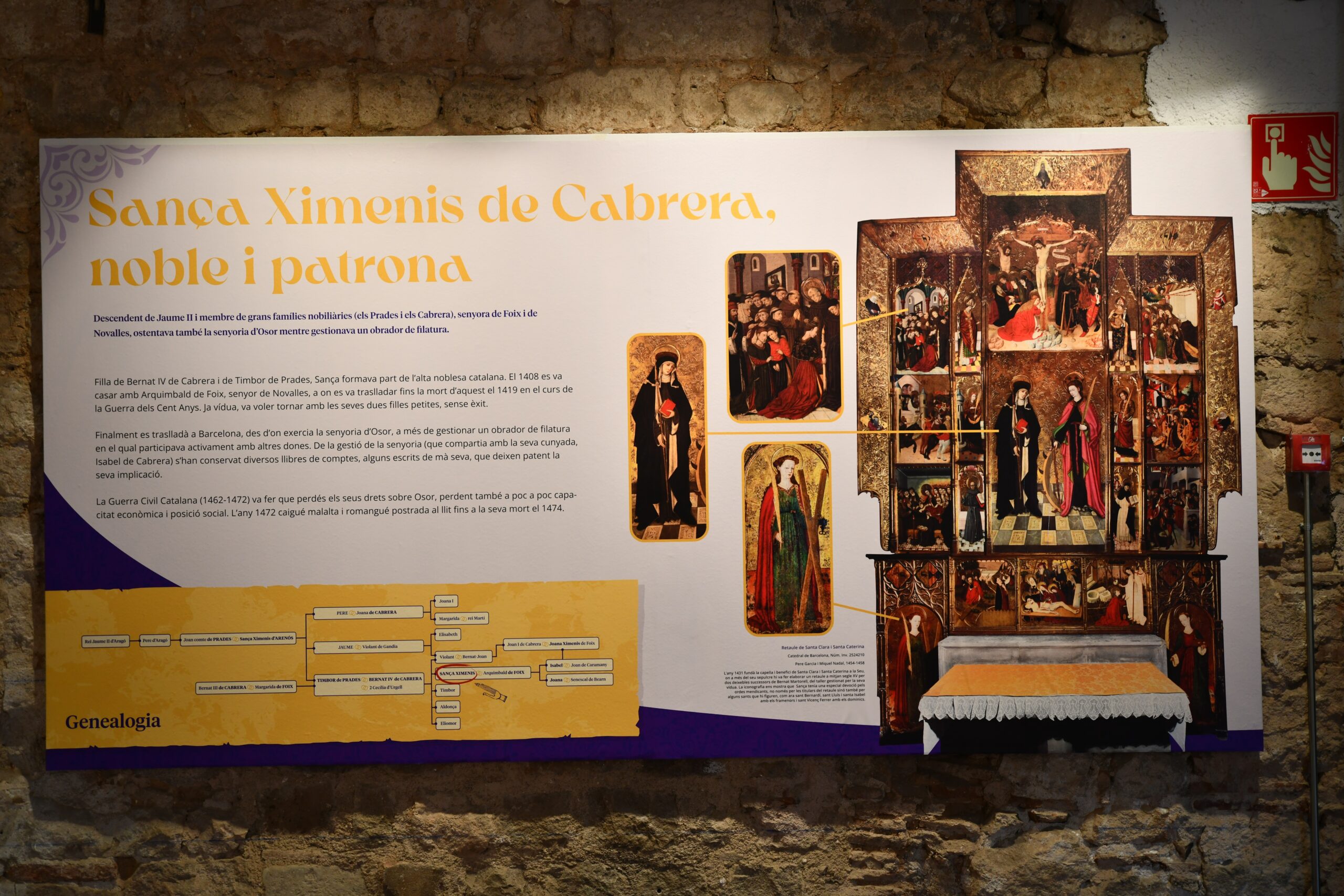 S’inaugura l’exposició ‘A sobre la meva tomba: aniversaris de difunts a la Catedral’ entorn la mort a l’edat mitjana