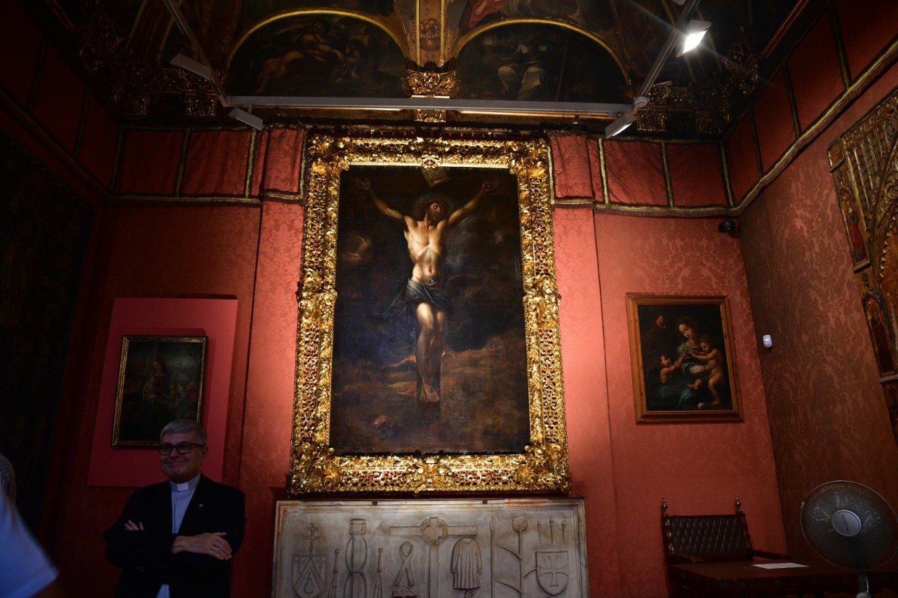 La Catedral de Barcelona recupera una pintura barroca del segle XVII amb motiu del 350è aniversari de la canonització de Sant Oleguer