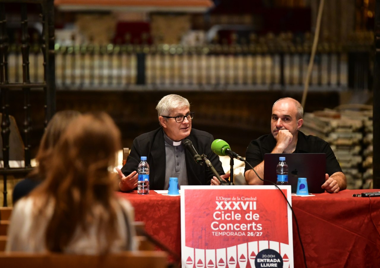 Presentado el nuevo Ciclo de Órgano de la Catedral de Barcelona